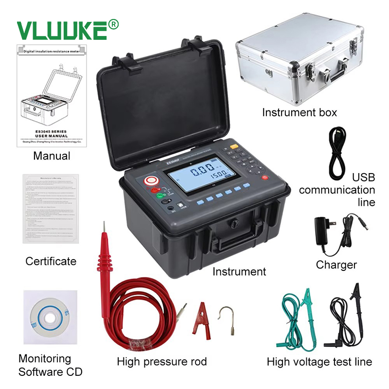 ES3045F 15KV Digital Insulation Resistance Tester