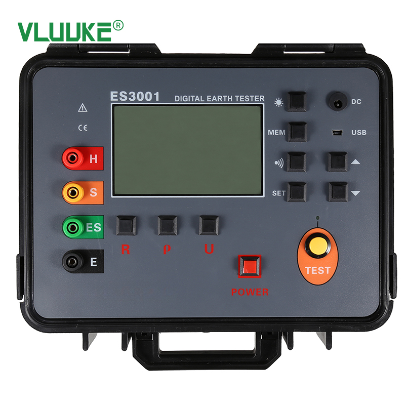 ES3001 Ground Resistance Soil Resistivity Tester