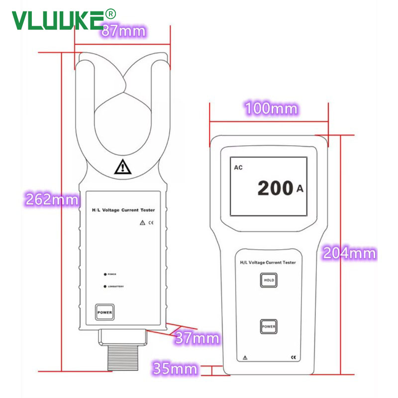 FR008 High Precision Clamp Current Sensor