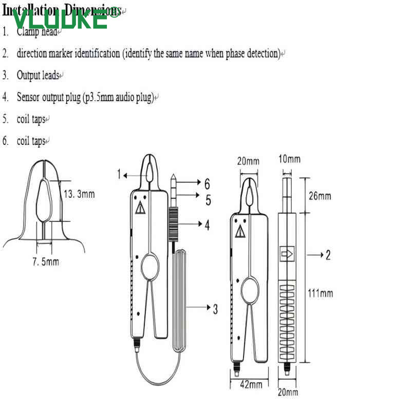 FR008 High Precision Clamp Current Sensor
