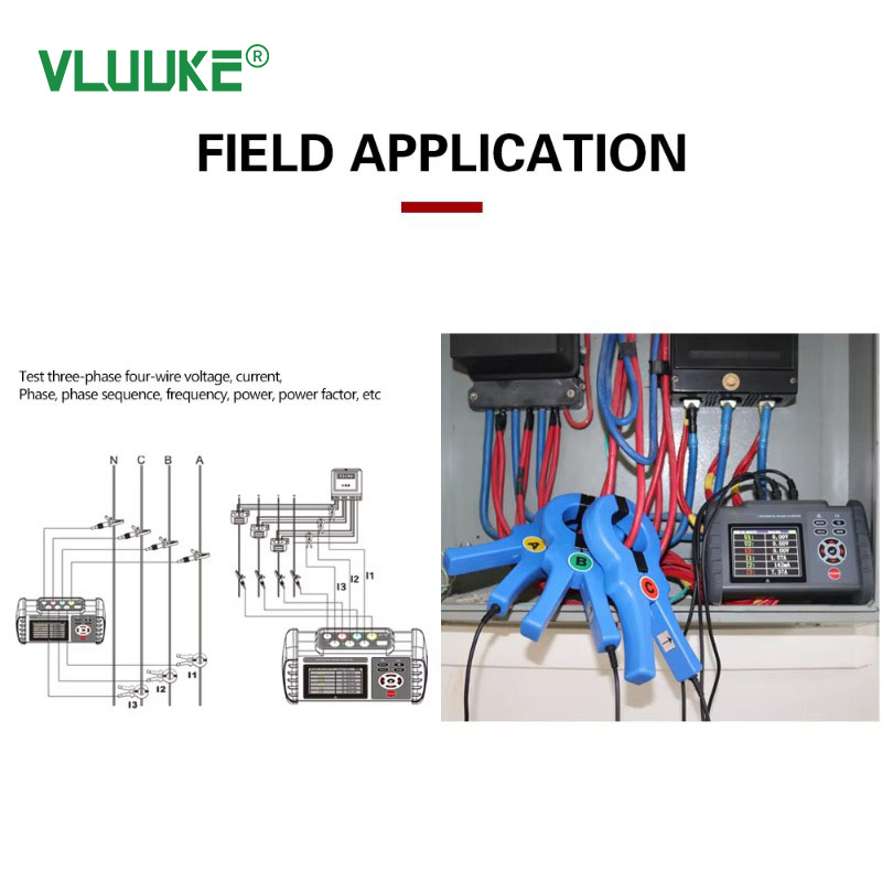FR2020B Three-phase Digital Phase Voltammeter