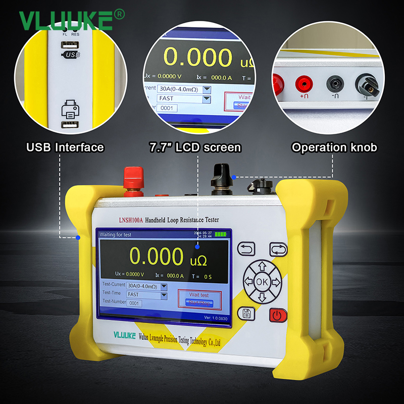 LNSH100A Handheld Loop Resistance Tester