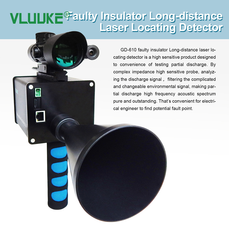 GD-610 Faulty Insulator Long-distance Laser Locating Detector