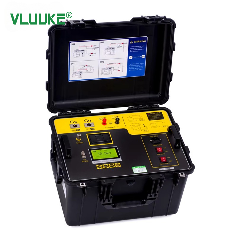 10kV Transformer Capacitance And Tan Delta Meter Dissipation Factor Tester