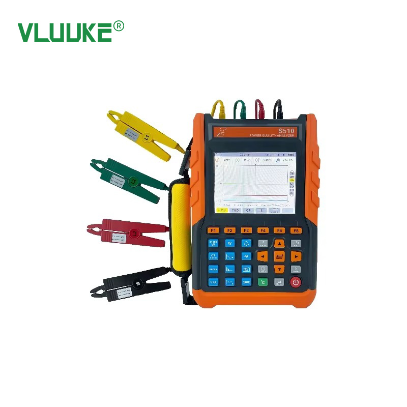 VKS510 Three phase Electrical Intelligent Portable Power Quality Analyzer