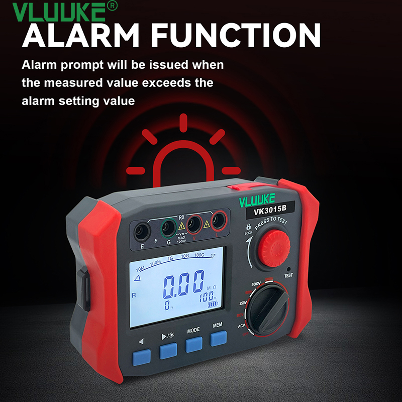 VK3015B 2500V Insulation Resistance Tester