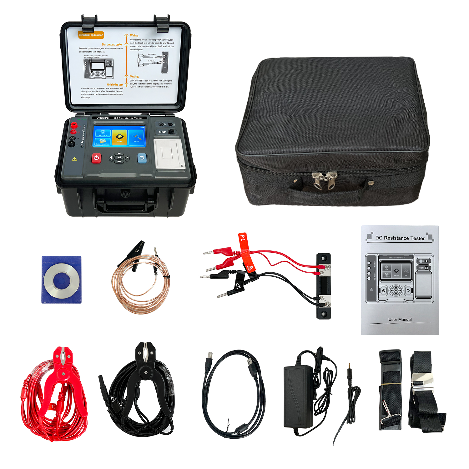 VK3072 DC Resistance Tester