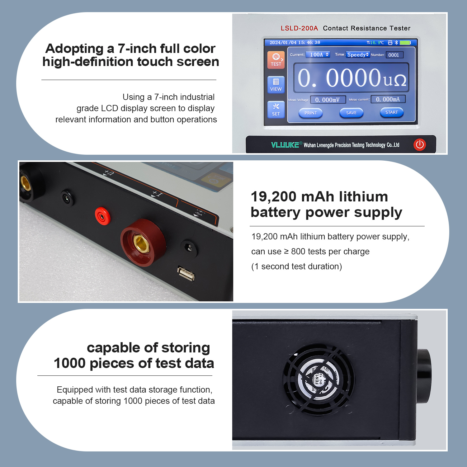 LSLD-200A Handheld loop resistance tester