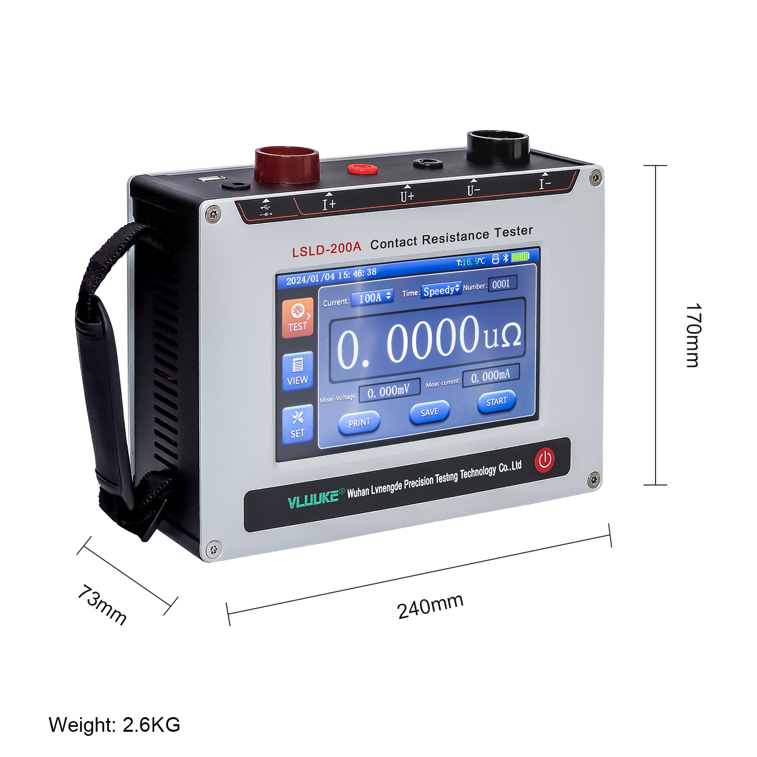 LSLD-200A Handheld loop resistance tester