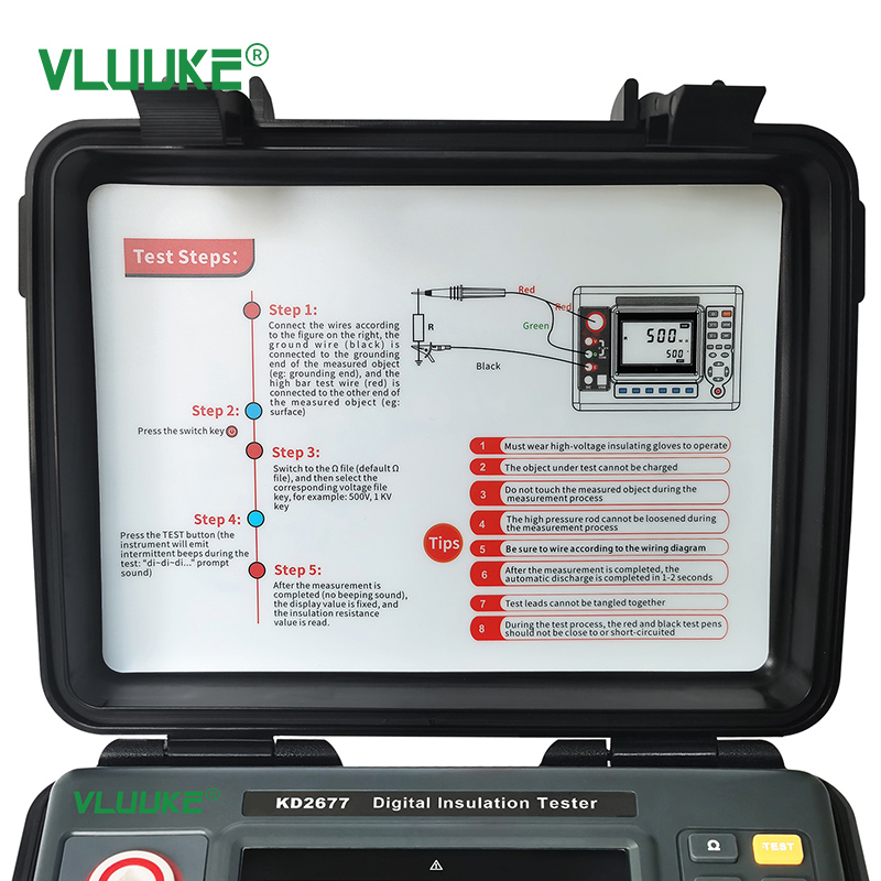 KD2677 15kV Digital Insulation Tester