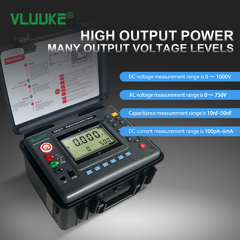 KD2677 15kV Digital Insulation Tester