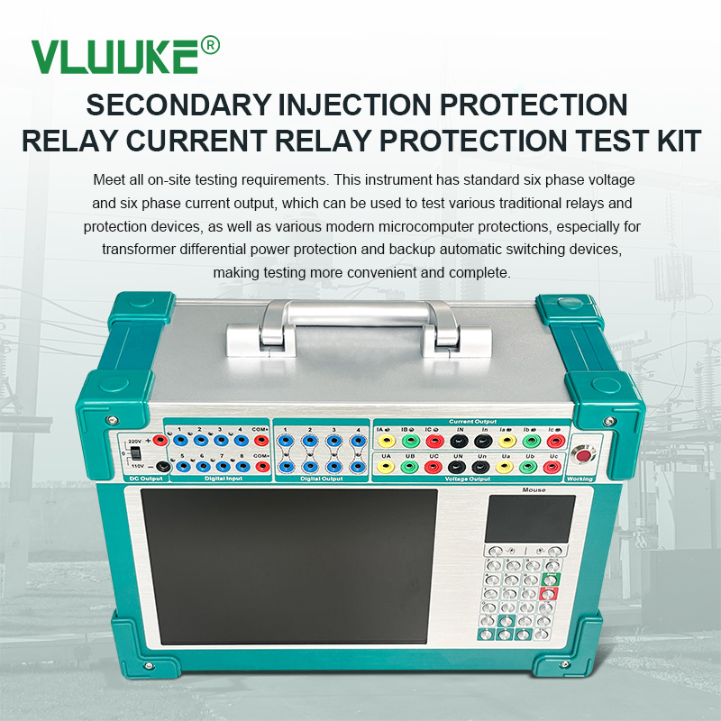 S1200 Secondary Injection Protection Relay Current Relay Protection Test Kit