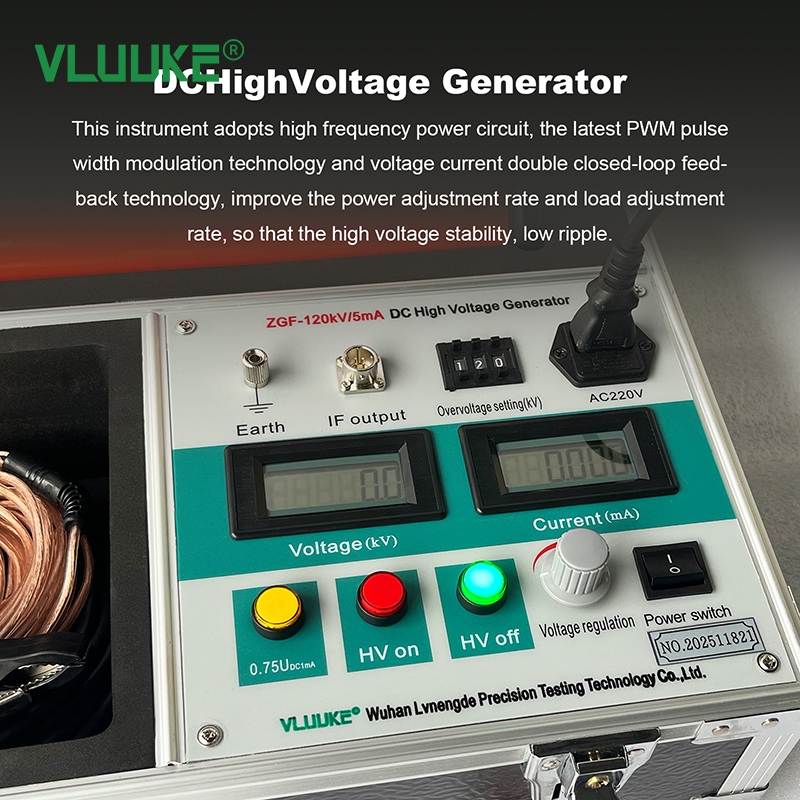 ZGF-5mA/120KV DC High Voltage Generator