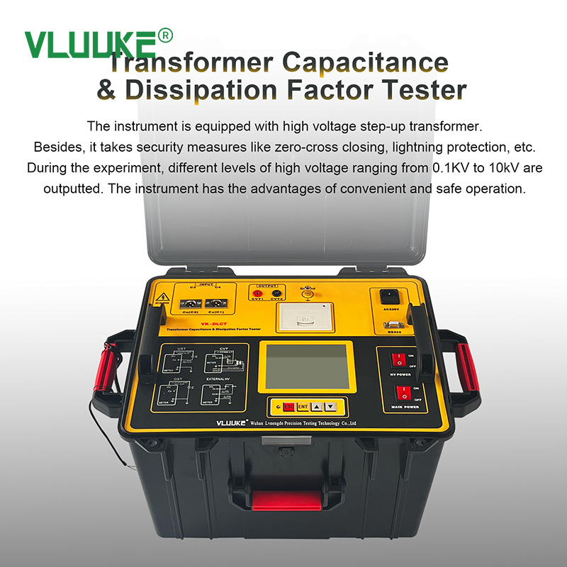 VK-DLCT Transformer Capacitance & Dissipation Factor Tester