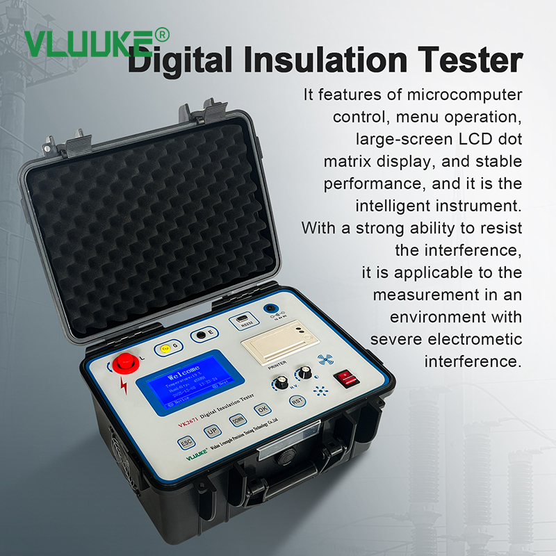 VK2671 20KV Digital Insulation Resistance Tester