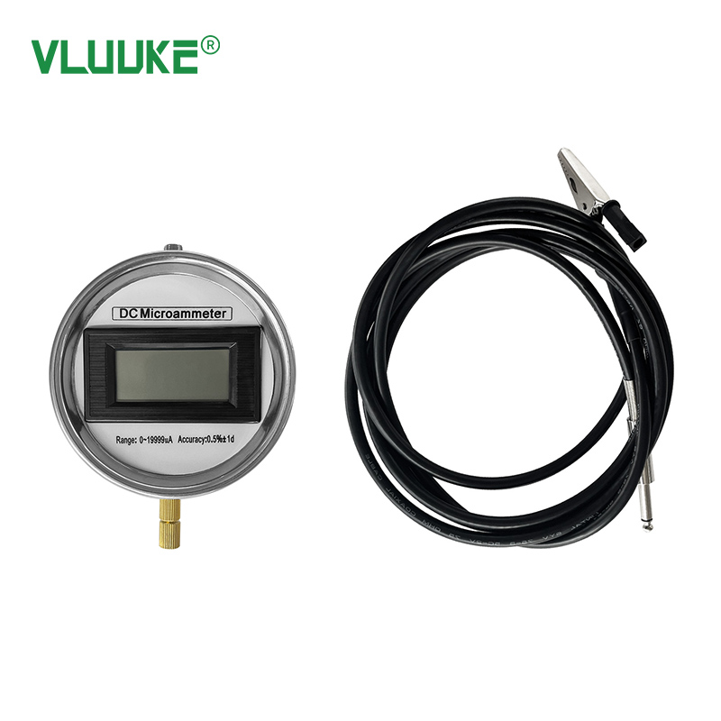 Digital DC microampere meter