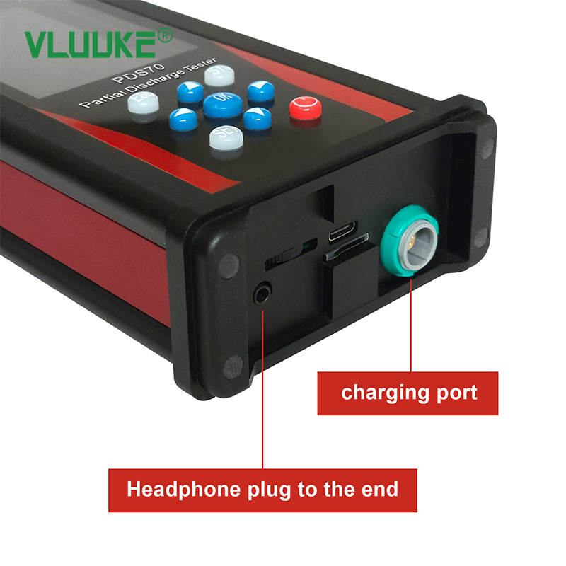 PDS70 Full Function Partial Discharge Tester Portable PD Tester High Voltage Electric