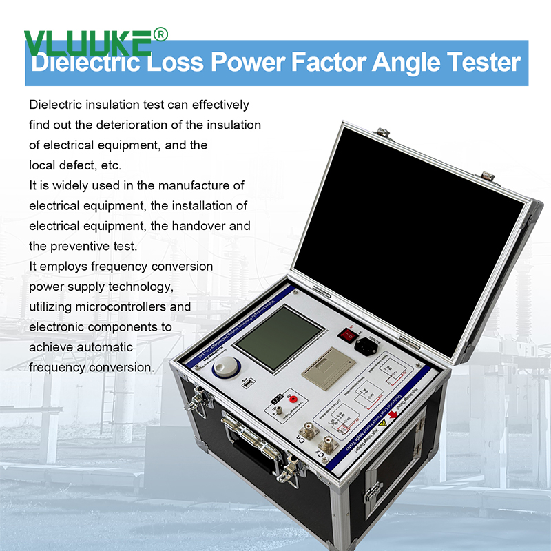 VK8001 Dielectric Loss Power Factor Angle Tester