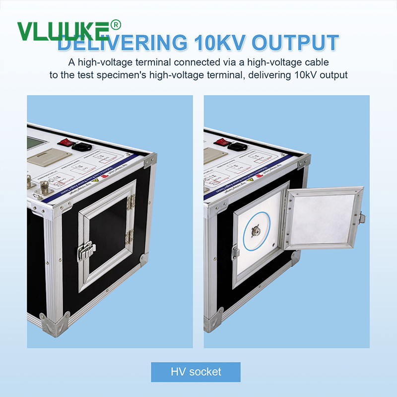 VK8001 Dielectric Loss Power Factor Angle Tester